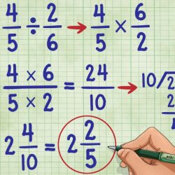 Olivia divided a fraction by 3/4