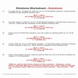 Molarity practice worksheet answer key