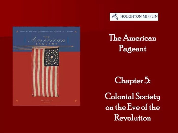 American pageant chapter 5 notes